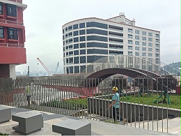 喜师傅 × 澳门新永和公租房：304 不锈钢护栏筑就湾区安居 “幸福防线”