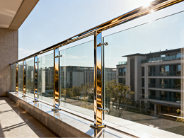 不锈钢立柱：兼具安全防护与美学价值的建筑 “守护者”