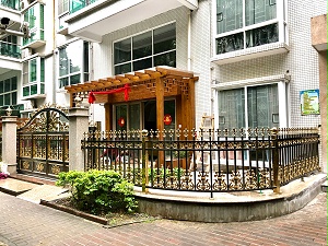别墅不锈钢彩色围栏