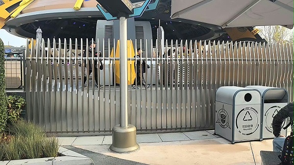 环球影城不锈钢围栏